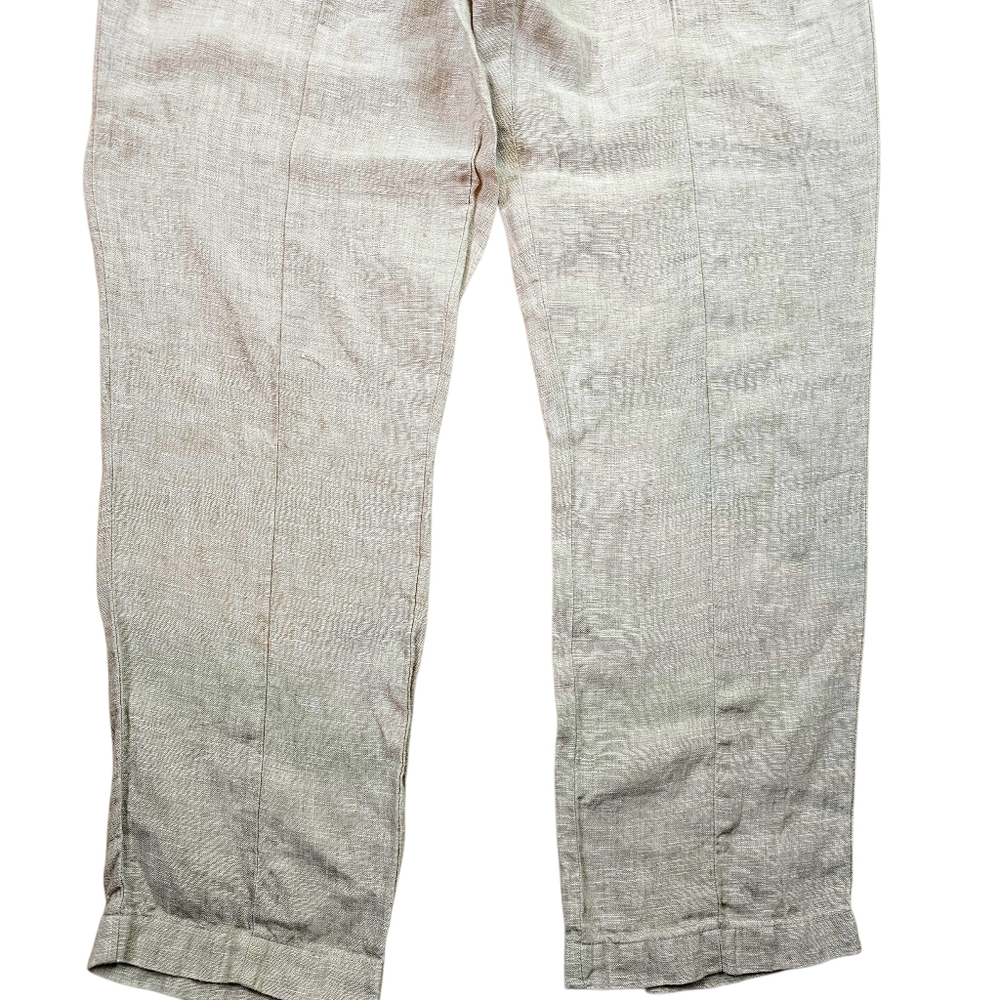 Quince 100% European Linen Tapered FLAX Ankle Pants In XS - Picture 5 of 10